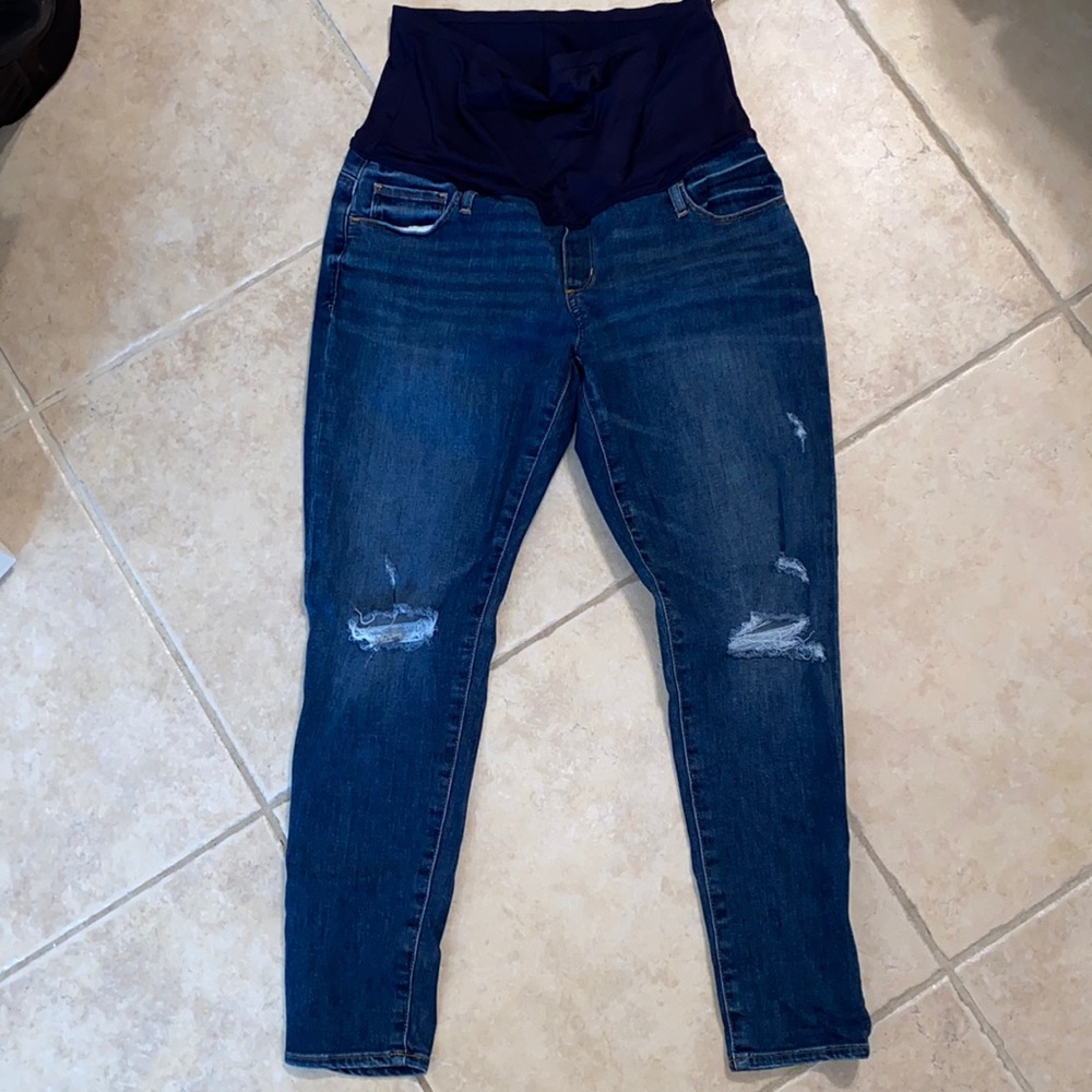 Gap maternity jeans